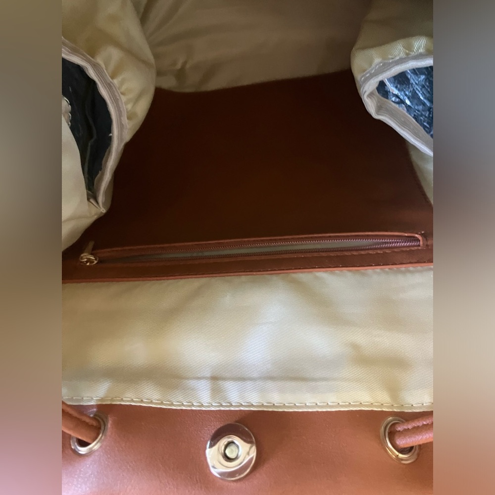 NEW MaySan vegan leather diaper bag - Picture 6 of 12